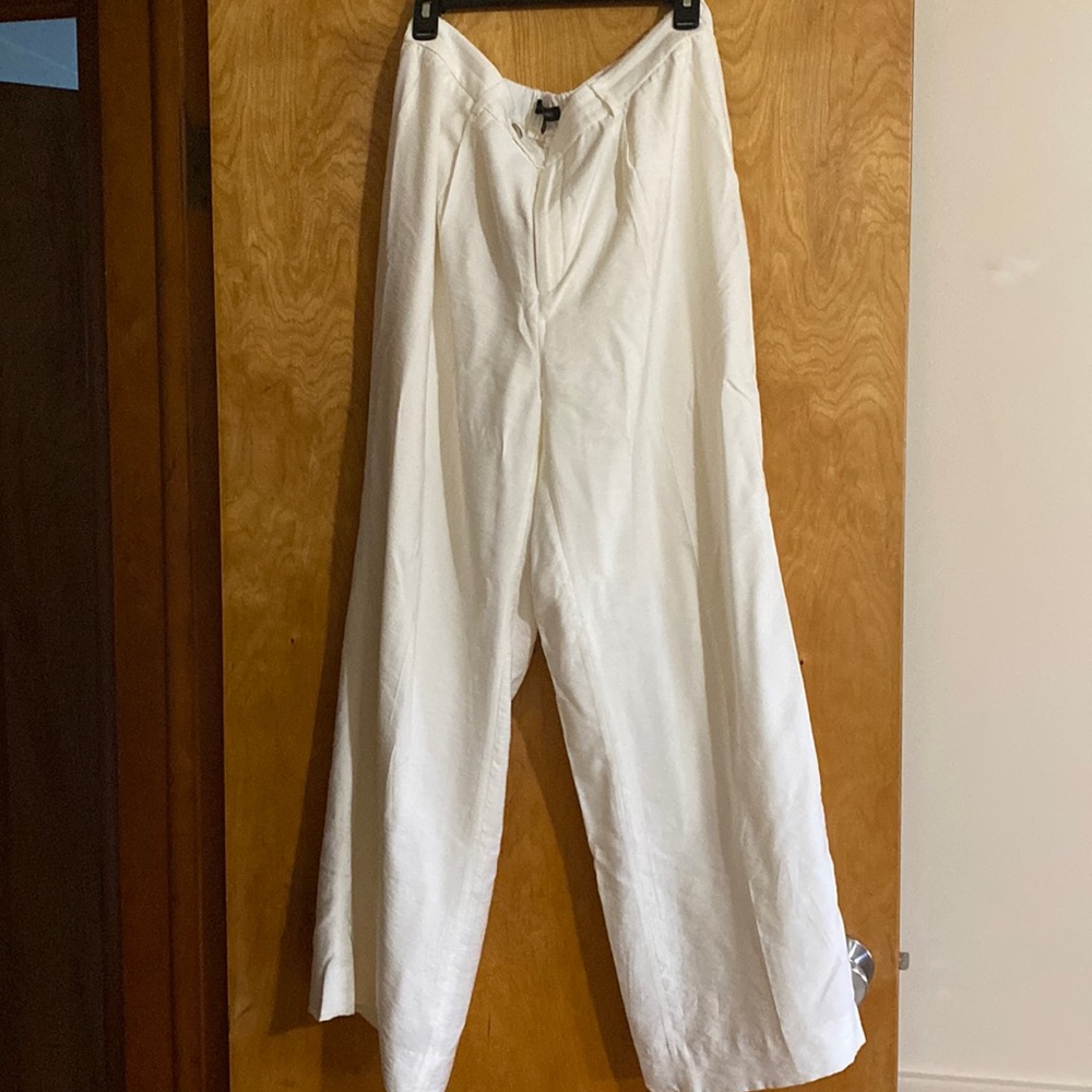 Banana republic wide leg pants